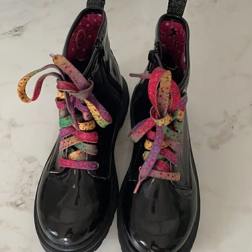 Skechers girls boots EUC